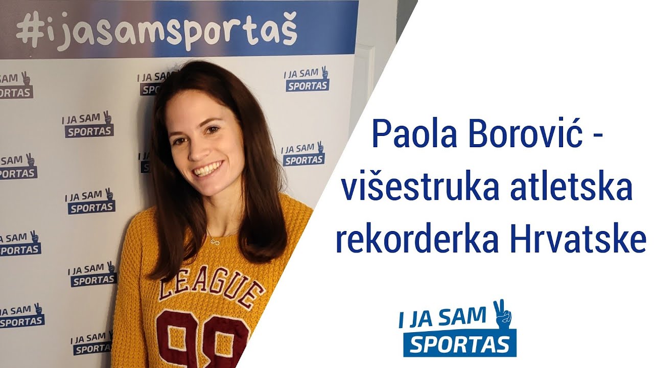 Paola Borović - višestruka hrvastka rekorderka u troskoku i skoku u dalj | E014 I ja sam sportaš