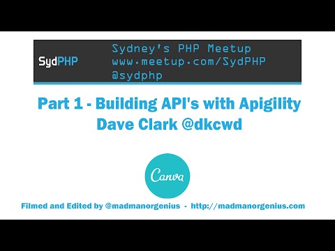 Sydphp Sept 2014 Part 1 - Building API's with Apigility