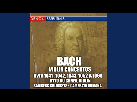 Concerto for 2 Violins Strings and BC BWV 1043: II. Adagio