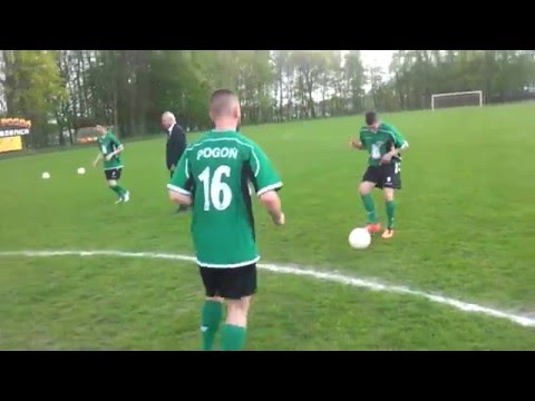 Pogoń Łobżenica - trening pokazowy pod przewodnictwem Pawła Janasa (I)