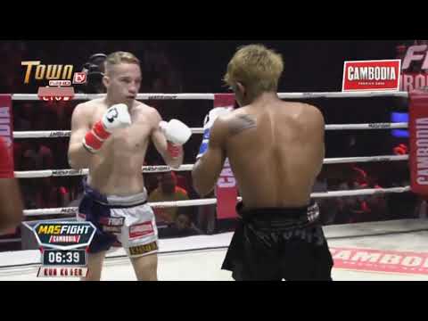 Chy Chhayly(Kun Khmer Fighter) vs Dionatha Tobias(Brazil Fighter), Mas Fight Cambodia 23 Feb 2020