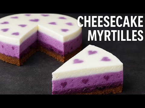 Recette cheesecake myrtilles