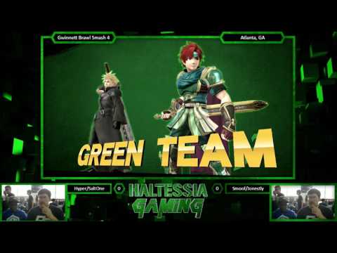 Gwinnett Brawl 43 Smash 4 Doubles Hyper/SaltOne vs Smoof/Jonestly