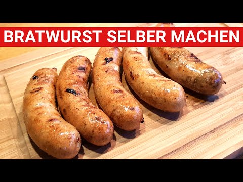 🔥 GRILLBLITZ: Make your own bratwurst - BBQ recipe, grilled bratwurst, grilled bratwurst