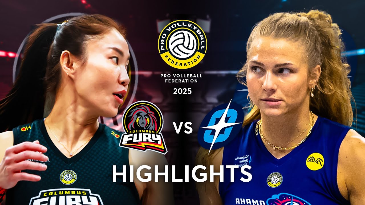 Columbus Fury VS Omaha Supernovas | HIGHLIGHTS | PVF 2025