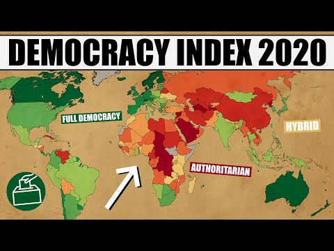 The Most & Least Democratic Countries in the World