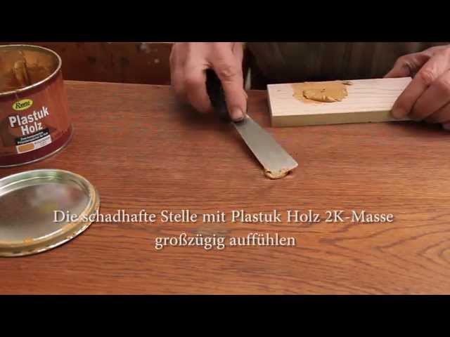 Video Teaser für Plastuk Holz - Produktanwendung