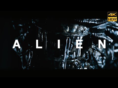 Alien (1979) Parker and Lambert's Death Movie Clip 4K HDR10 Remaster Dolby Vision Mastered