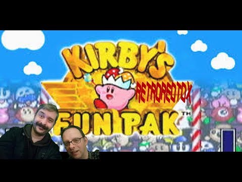 Kirby 's Fun pak - Super Nintendo  - Retroredtox