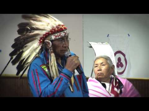 Chief Avrol Lookinghorse Leads Signing Ceremony for Int'l Treaty to Protect the Sacred