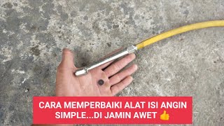 Cara Memperbaiki Alat Pengisi Angin Ban