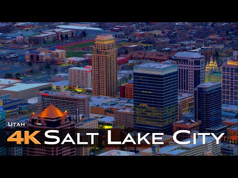 SALT LAKE CITY in 10 Min 🇺🇸 Drone Aerial 4K SLC UTAH | USA United States of America