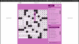 Solving the WaPo Crossword 07/15 in 2:27 (New Tuesday PR)