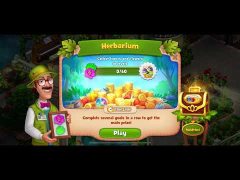 HARD LEVEL 3731 GARDENSCAPES: Gameplay Walkthrough (android,iOS)