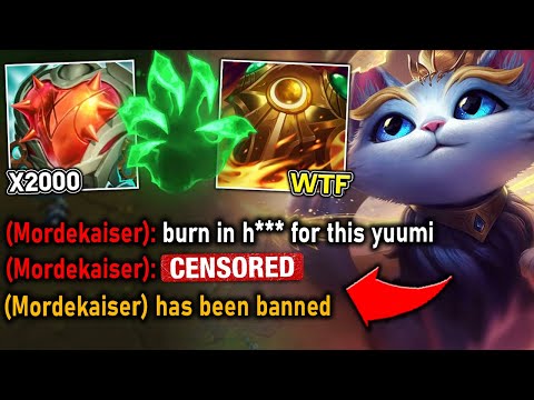 I Beat Mordekaiser so bad with Tank Yuumi he has a Mental Breakdown and gets Banned