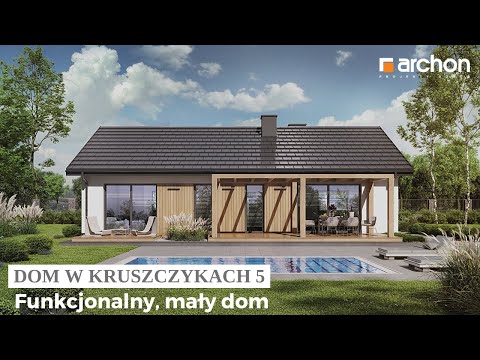 Dom w kruszczykach 5 – Funkcjonalny dom I ARCHON+ Projekty Domów