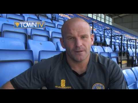 Andy Robinson on signing for Town - Town TV