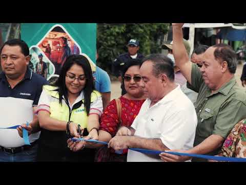 PRONICO inaugura pavimentación en el Barrio El Centro, El Estor, Izabal