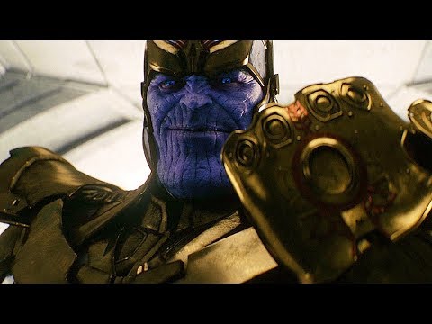 Thanos Retrieves The Infinity Gauntlet Scene - Avengers: Age of Ultron (2015) Movie Clip HD