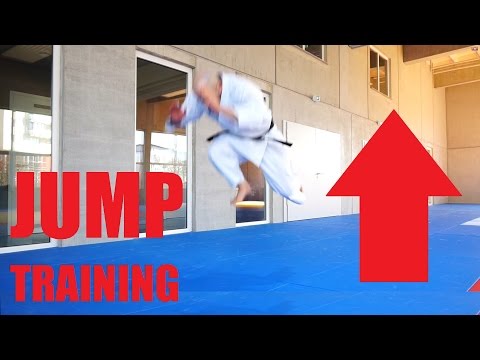 JUMP TRAINING FOR KATA - karate jump training - TEAM KI