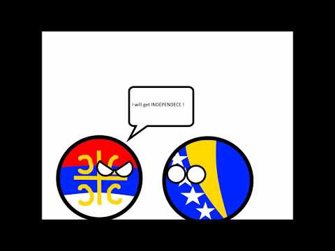 Countryballs animation #1/Can Republika Srpska get independence