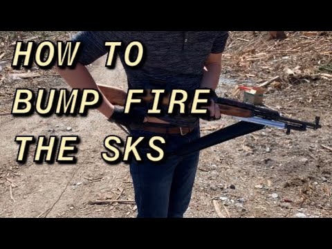 How to bump fire the SKS