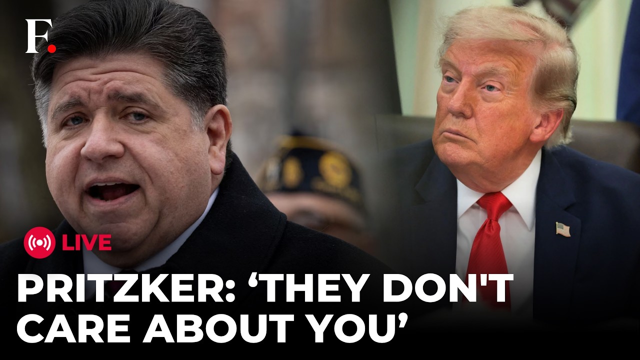 Pritzker LIVE: 'They Don't Care About You' Governer Pritzker Slams Trump Over Tariff, Trade Policies