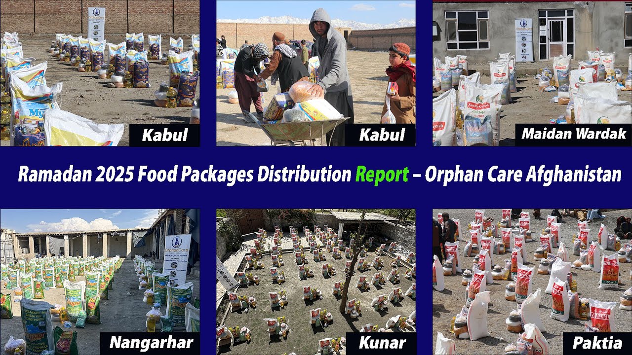 🌙 Ramadan 2025 – Food Package Distribution Report | Orphan Care Afghanistan 🌙