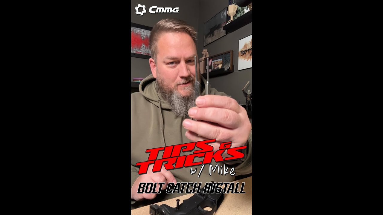 Mike's Tips - Bolt Catch Roll Pin Install