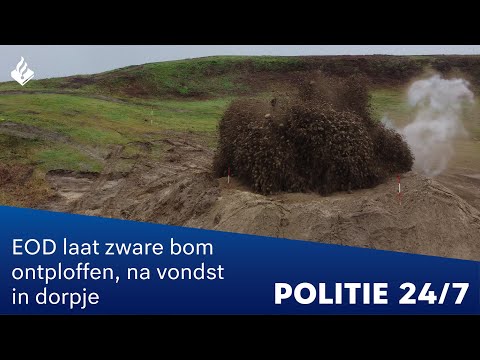 Bom uit WOII ontploft | POLITIE 24/7