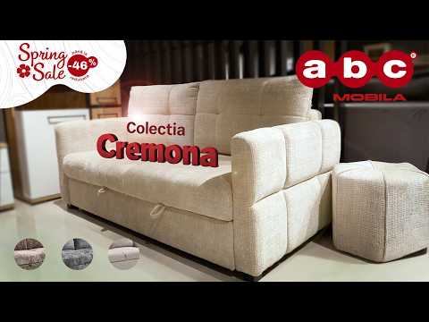 Canapea Extensibilă Cremona, 7911-02, Maro 1