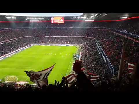 Ausgleich zum 1:1 Lukebakio-Support Fortuna Fans in München 24.11.18