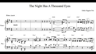 Eddie Higgins The Night has Thousand Eyes 피아노악보(Sheetmusic)