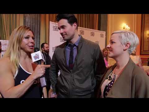 Brett Dalton talks to Brett Bauer Fit TV at Celebrity Connected Oscar Gifting Suite