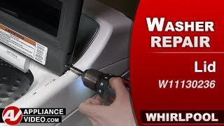 Whirlpool Washer Cosmetic Damage Lid Repair