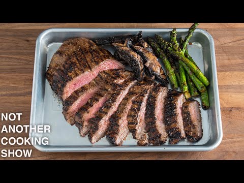 So marinieren und grillen Sie das perfekte Flankensteak