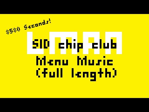 [C64] LMan - SID Chip Club Cartridge Menu Music (Oscilloscope View)
