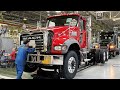 Inside Massive US Factory Producing Gigantic Trucks : MACK Production Line