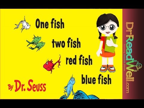 One Fish Two Fish Red Fish Blue Fish - by Dr. Seuss - Read Well - Read Aloud Videos for Kids