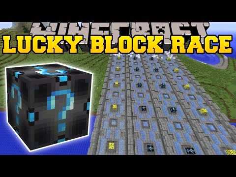 MINECRAFT: EXTREME FURY LUCKY BLOCK RACE - LUCKY BLOCK MOD - MODDED MINI-GAME
