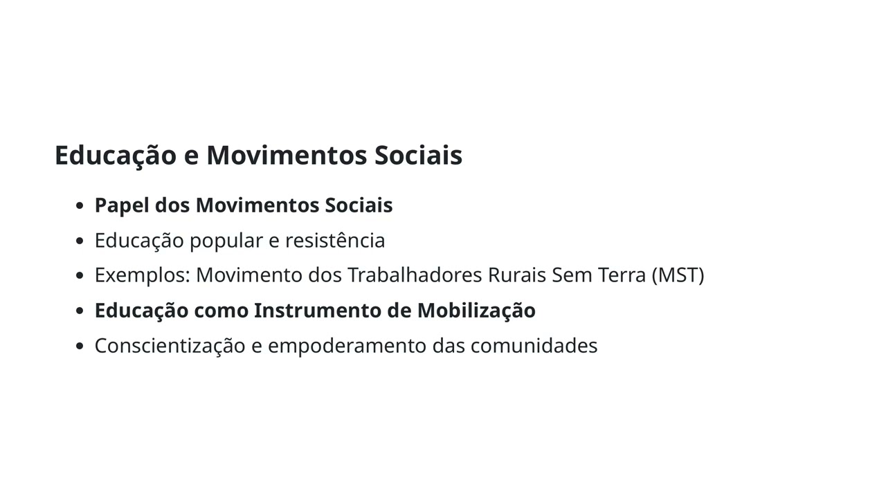 Aula 29 Análise Sociológica do Papel da Educação na Sociedade Concurso SED SC