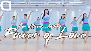 [일요강사동호회] I'm Alive...With Power of Love Linedance | 아임 얼라이브 파워 오브 러브 라인댄스 | 인턴쉽과정수업 이혜정 | 챔프라인댄스 |