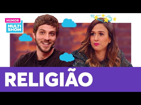 Chay Suede é RELIGIOSO? Tatá Werneck o desafia a falar SALMOS! 😂 | Lady Night | Humor Multishow