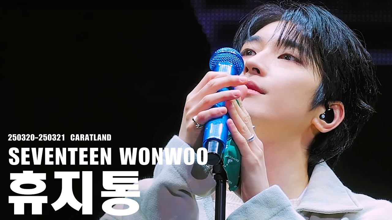 250320-21 세븐틴 원우 CARATLAND 휴지통 (LEFTOVER) 직캠 4K