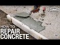 How To Repair Concrete | Pro Tips For Repairing Concrete