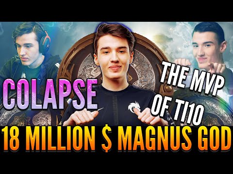 👉 TI10 Best Plays Of COLAPSE - TEAM SPIRIT'S GOLDEN BOY - The 18 Million Dollars Skewer Magnus