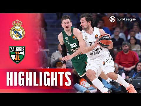 CRAZIEST Battle of the SEASON YET? | Real Madrid - Zalgiris | R12 BASKETBALL HIGHLIGHTS 2025-26