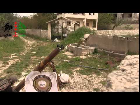 استهداف مقرات النظام في قرية دورين وجبل دورين بقذائف الهاون 120 من قبل كتيبة سجيل في ريف اللاذقية