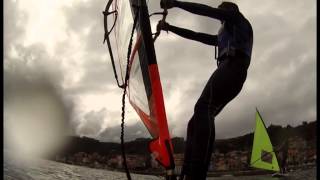 preview picture of video 'Windsurf en  San esteban de Pravia'