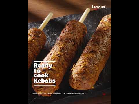 Tender, Ready-to-Cook Kebabs | Ready in 8 minutes!